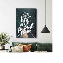 Best Motivational Canvas, Inspirational Canvas, New Quote Art, Motivation Quote Home Wall Decor, Trend Now Wall Decor