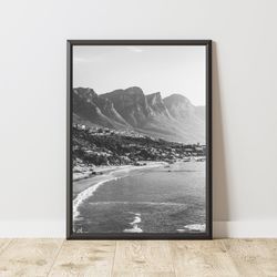 cape town poster, cape town print, cape town wall art, south africa poster, south africa wall art, travel poster, travel