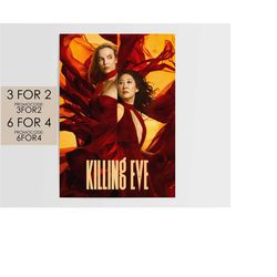 Killing Eve Poster - TV Movie Poster Art Film Print Gift KE004