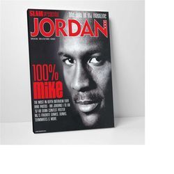 Michael Jordan, NBA, NBA Print, NBA Sports Print, Sports Player Print, Framed Art Print , Wall Art, Home Deco, Canvas Pr