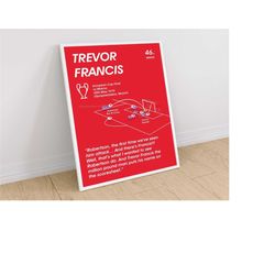 Trevor Francis, Nottingham Forest v Malmo, Football Poster