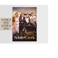 Schitt's Creek Poster - TV Movie Poster Art Film Print Gift SC006