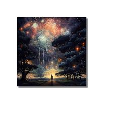 landscape painting in dreams, ready to hang, landscape canvas poster, landscape canvas, landscape canvas prints, canvas