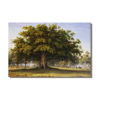 tree canvas prints, tree canvas wall art, old tree perfect poster, tree canvas painting, old tree of life painting