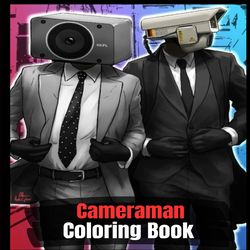 skibidi toilet Cameraman Coloring Book