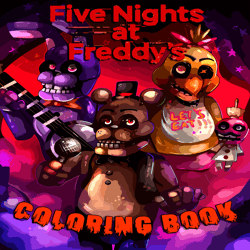 Five Nights At Freddy's Coloring Book: FNAF Colouring Pages For All Fans With 40 High Quality Featuring Funny And Scarry