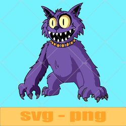 Smiling Critters ,SVG Coloring Page  SVG Smiling Critters Png ,SVG, Ink Cricut desgin space