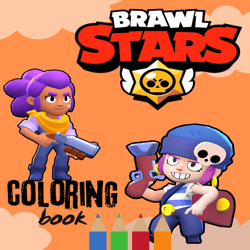coloring book brawl star