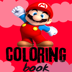 super mario coloring pages