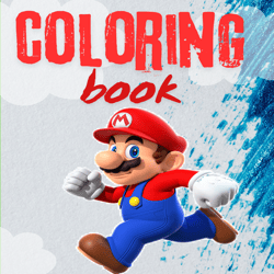 super mario coloring book ,printable