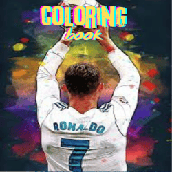 Cristiano Ronaldo Coloring Book