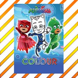 PJ Masks Go For It, coloring book,coloring page