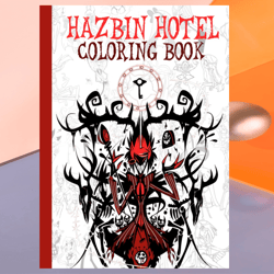 hazbin hotel coloring book