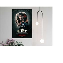 The Shift Movie Poster 2023 Film - Canvas prints Poster Gift -  Room Decor Wall Art