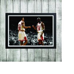 Posters & Prints Michael Jordan Chicago Bulls NBA Wall Art Home Dcor Sports Gift Bedroom Mancave Bar Christmas