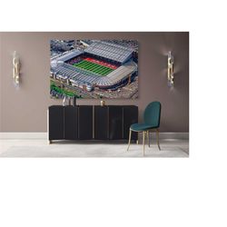 old trafford stadium canvas, old stadium canvas, wall hanging, canvas wall art, canvas, paintings on canvas, canvas art,