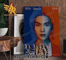 d day suga agust d poster canvas  roostershirt