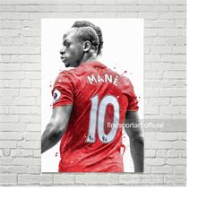 Sport Poster, Canvas, Football print, Soccer posters, Sports wall art, Kids room decor, Man Cave, Gift