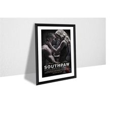 Southpaw Movie Poster Canvas Print, Wall Art, Wall Decor, Canvas Print, Room Decor, Home Decor, Movie Poster for Gift