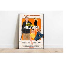 Once Upon a Time in Hollywood / Quentin Tarantino / Vintage Retro Art Print / Wall Art Print / Minimalist Movie Poster /