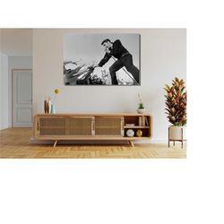 Elvis Presley Ready To Hang Canvas, American Singer Collage Poster, Elvis Presley Canvas Art Print,Photos and Home Decor