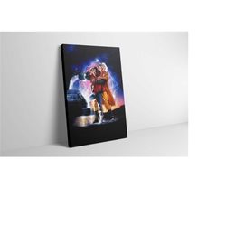 Back to the Future Part II Movie Poster - Back to the Future Canvas Print - Back to Future Wall Art - Back to the Future