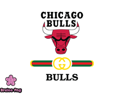Chicago Bulls PNG, Gucci NBA PNG, Basketball Team PNG,  NBA Teams PNG ,  NBA Logo  Design 87