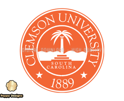 Clemson TigersRugby Ball Svg, ncaa logo, ncaa Svg, ncaa Team Svg, NCAA, NCAA Design 73