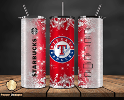 Texas Rangers Png,Christmas MLB Tumbler Png , MLB Christmas Tumbler Wrap 39