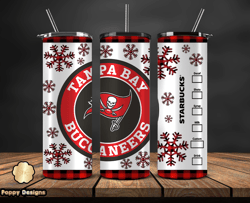 Tampa Bay Buccaneers Christmas Tumbler Png, NFL Merry Christmas Png, NFL, NFL Football Png 31