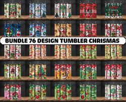 Bundle Grinchmas Christmas 3D Inflated Puffy Tumbler Wrap Png, Christmas 3D Tumbler Wrap, Grinchmas Tumbler PNG 156