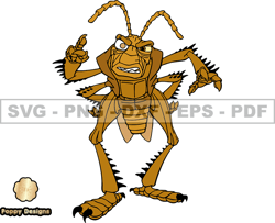 Bugs Life Svg, Bugs Life Cricut, Cartoon Customs Svg, Incledes Png DSD & AI Files Great For DTF, DTG 04