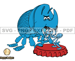 Bugs Life Svg, Bugs Life Cricut, Cartoon Customs Svg, Incledes Png DSD & AI Files Great For DTF, DTG 07