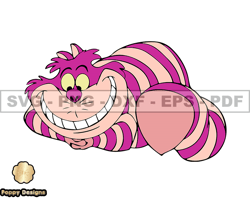 Cheshire Cat Svg, Cheshire Png, Cartoon Customs SVG, EPS, PNG, DXF 83