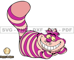 Cheshire Cat Svg, Cheshire Png, Cartoon Customs SVG, EPS, PNG, DXF 105
