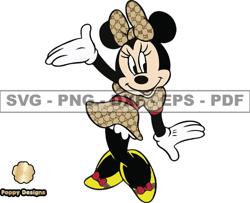 Cartoon Logo Svg, Mickey Mouse Png, Louis Vuitton Svg, Fashion Brand Logo 196