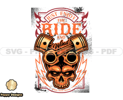 Motorcycle svg logo, Motorbike SVG PNG, Harley Logo, Skull SVG Files, Motorcycle Tshirt Design, Digital Download 252