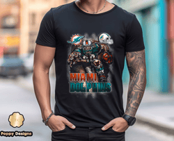 Miami Dolphins TShirt, Trendy Vintage Retro Style NFL Unisex Football Tshirt, NFL Tshirts Design 12