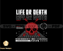 Skull Tshirt Design Bundle, Skull SVG PNG, Skull In The Wall File, DTG, DTF, Instant Download 65