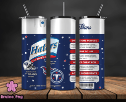 3D  Tennessee Titans Inflated Puffy Tumbler Wraps , Nfl Tumbler Png 64