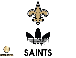New Orleans Saints PNG, Adidas NFL PNG, Football Team PNG,  NFL Teams PNG ,  NFL Logo Design 38