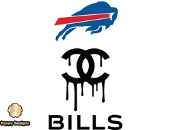 Buffalo Bills PNG, Chanel NFL PNG, Football Team PNG,  NFL Teams PNG ,  NFL Logo Design 38