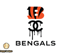 Cincinnati Bengals PNG, Chanel NFL PNG, Football Team PNG,  NFL Teams PNG ,  NFL Logo Design 52