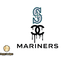 Seattle Mariners PNG, Chanel MLB PNG, Baseball Team PNG,  MLB Teams PNG ,  MLB Logo Design 74