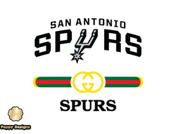 San Antonio Spurs PNG, Gucci NBA PNG, Basketball Team PNG,  NBA Teams PNG ,  NBA Logo  Design 75