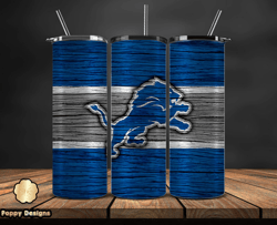 Detroit Lions NFL Logo, NFL Tumbler Png , NFL Teams, NFL Tumbler Wrap Design by Otiniano Store Store 06