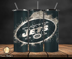 New York JetsNFL Tumbler Wrap, Nfl Teams, NFL Logo Tumbler Png, NFL Design Png Design by Otiniano Store Store 06