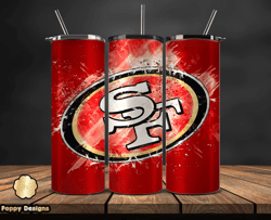 San Francisco 49ersNFL Tumbler Wrap, Nfl Teams, NFL Logo Tumbler Png, NFL Design Png Design by Otiniano Store Store 15
