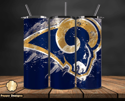 Los Angeles RamsNFL Tumbler Wrap, Nfl Teams, NFL Logo Tumbler Png, NFL Design Png Design by Otiniano Store Store 22