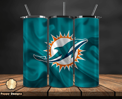 Miami Dolphins Tumbler Wrap,  Nfl Teams,Nfl football, NFL Design Png by Poppy Designs 03